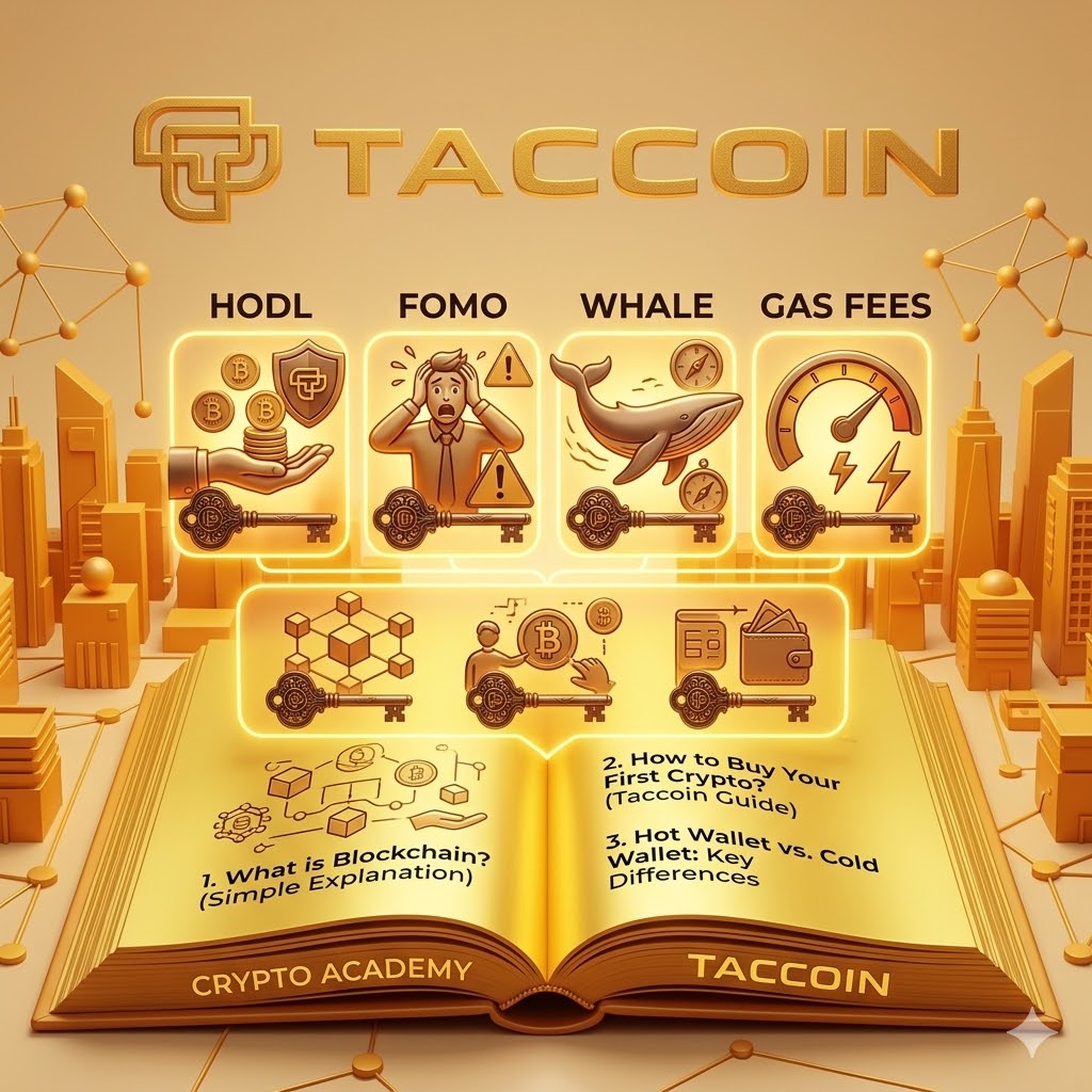 Crypto Dictionary: HODL, FOMO, Whale, and Gas Fees